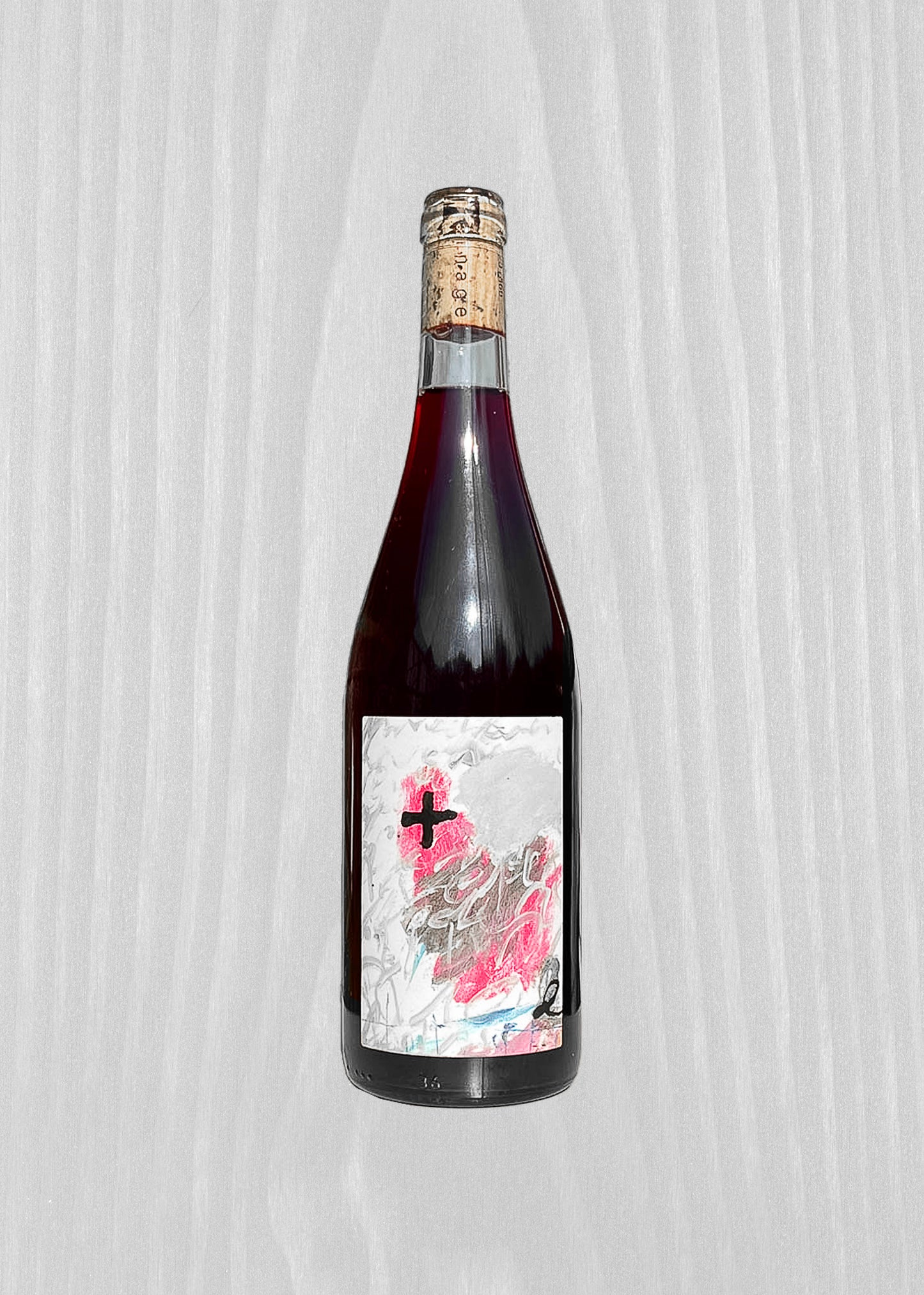 Bouteille vin naturel rouge jura ardèche mazel karnage grenache noir