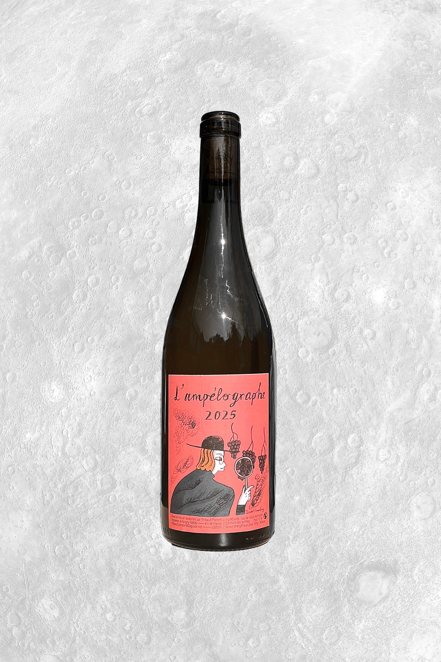 Bouteille vin blanc naturel jura thibaud pierson savagnin