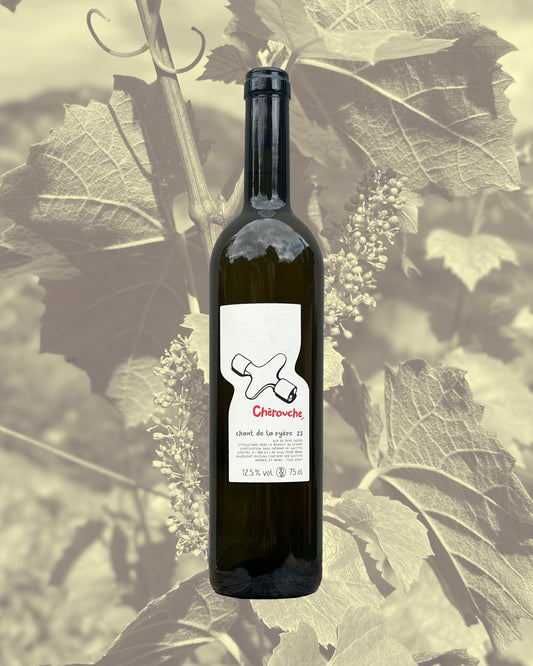 Bouteille de vin blanc du valais de chez Chèrouche