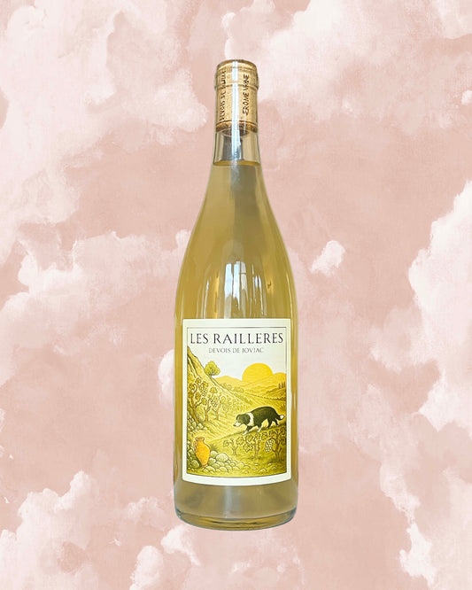 Bouteille de vin blanc d'ardèche Viognier 