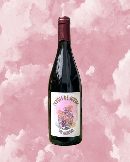 Bouteille de vin rouge d'ardèche Syrah Devois de Joviac