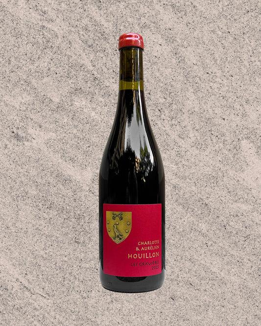 Bouteille de vin rouge domaine houillon des côtes du rhônes
