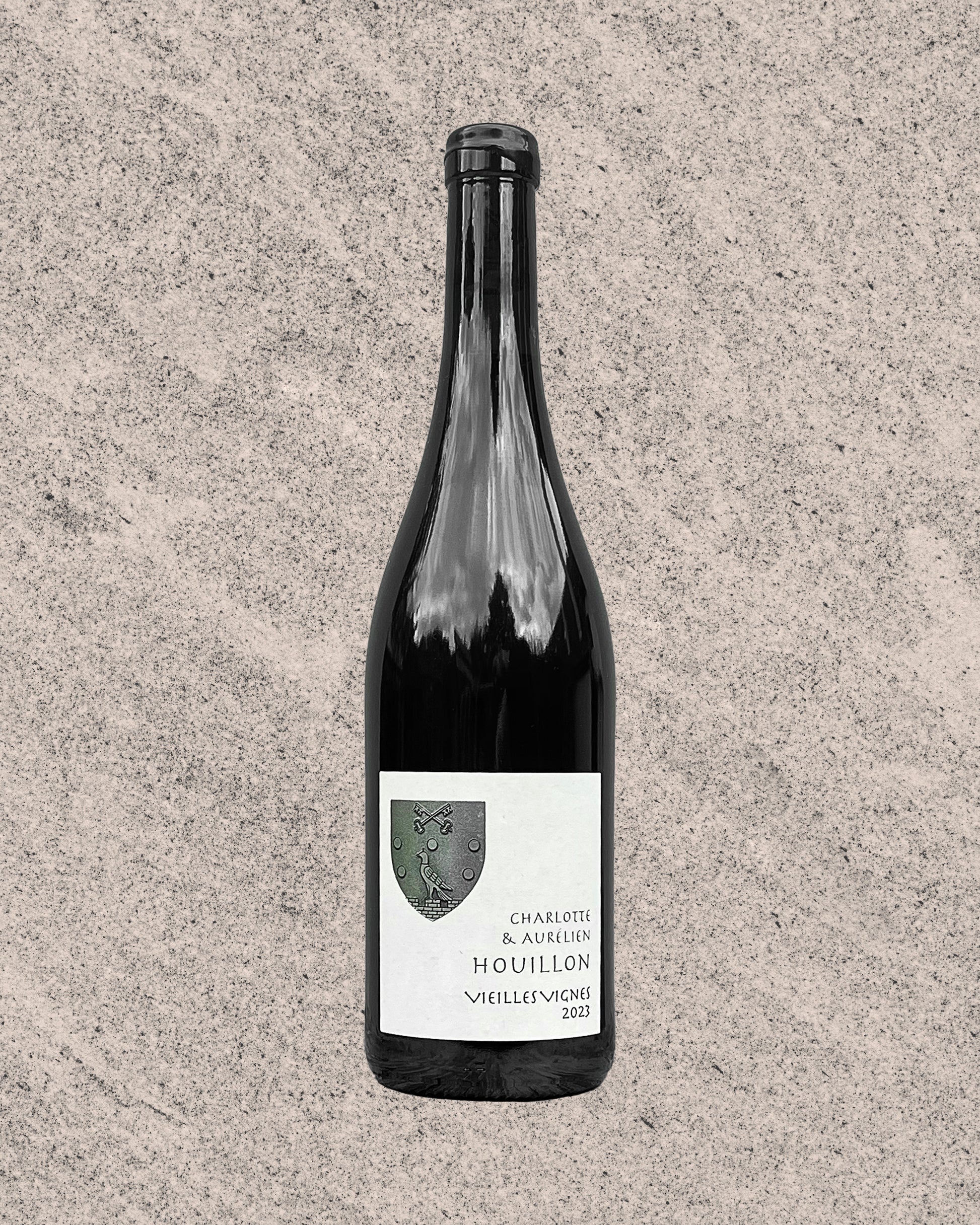 Bouteille de vin rouge domaine houillon 2023