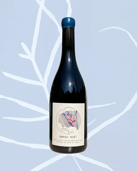 Bouteille vin naturel rouge jura trousseau poulsard ether créatif rare