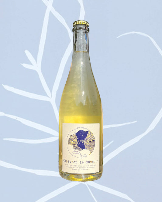 Bouteille vin naturel pétnat chardonnay jura rare 