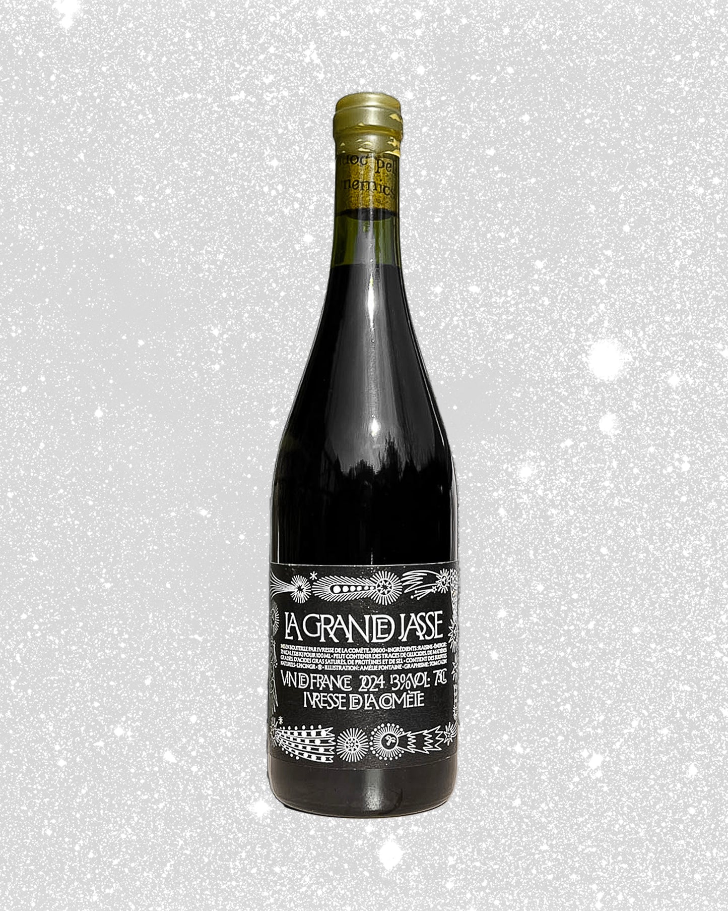 Vin rouge naturel du Jura cinsault grenache la grande jasse