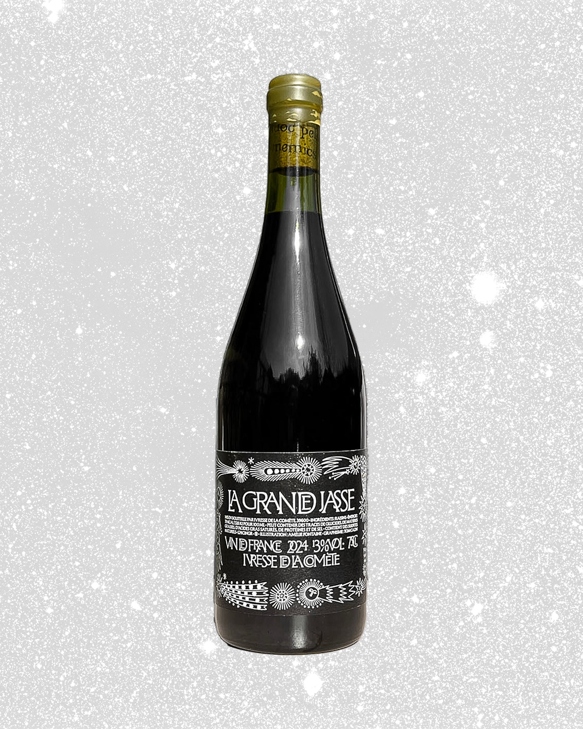Vin rouge naturel du Jura cinsault grenache la grande jasse