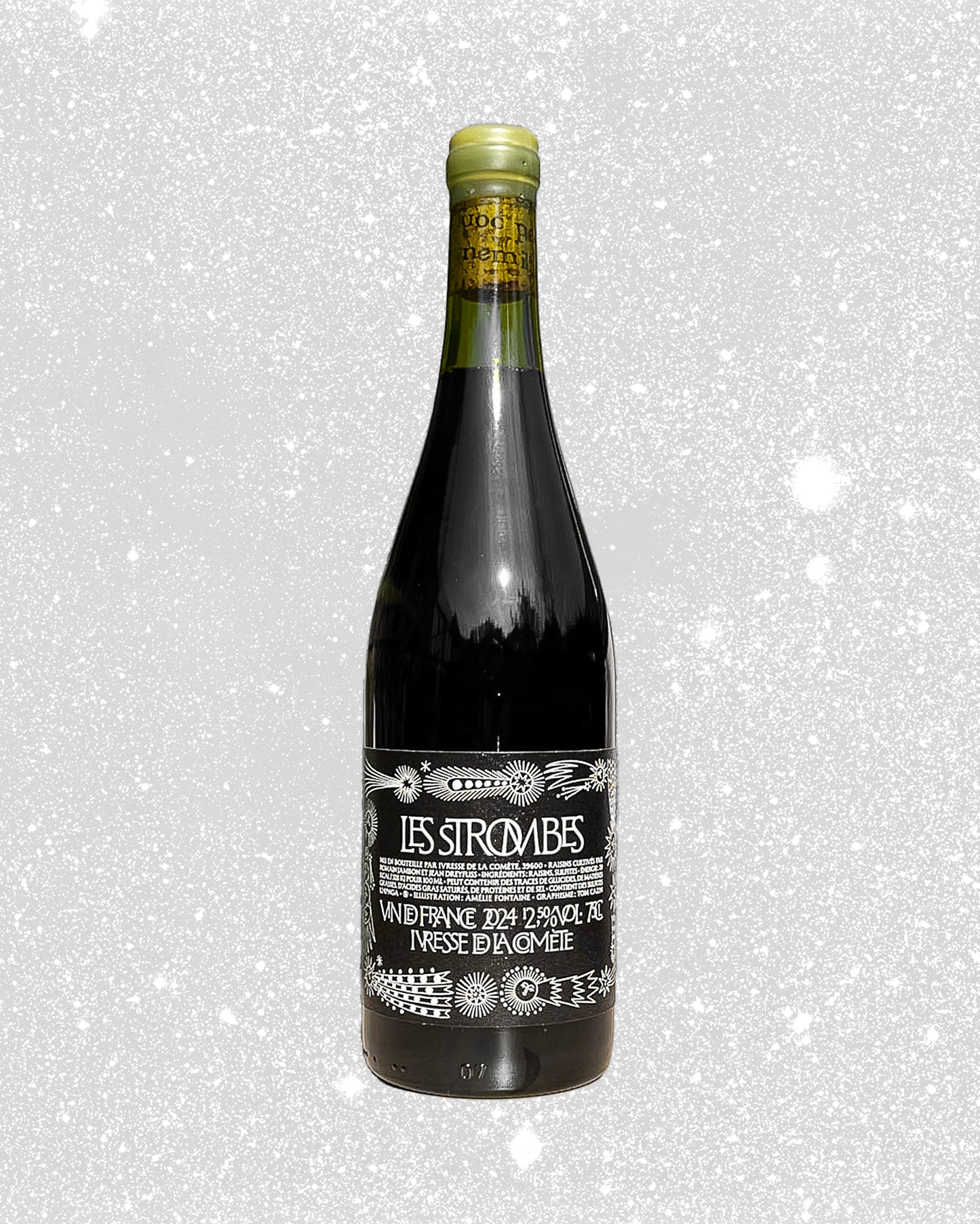 Vin naturel rouge jura pinot gamay les strombes