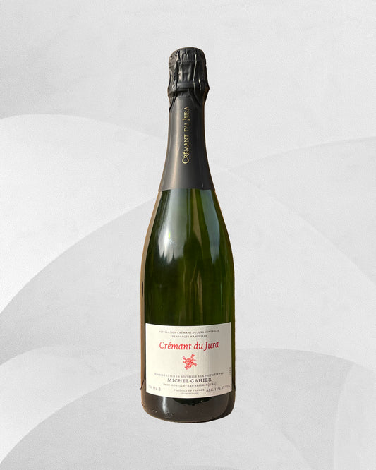 Bouteille de crémant du jura michel gahier
