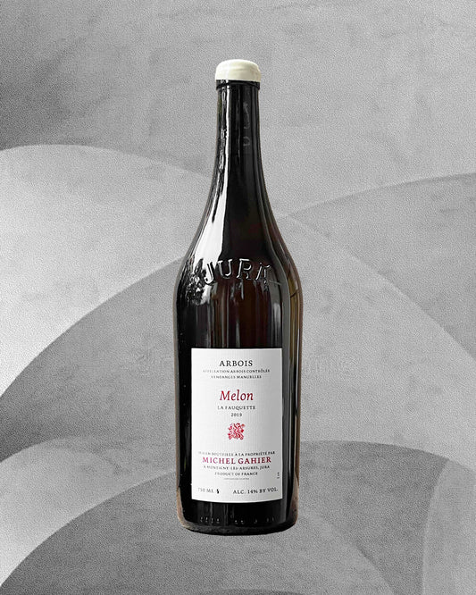 Bouteille de vin blanc de Michel Gahier Jura 