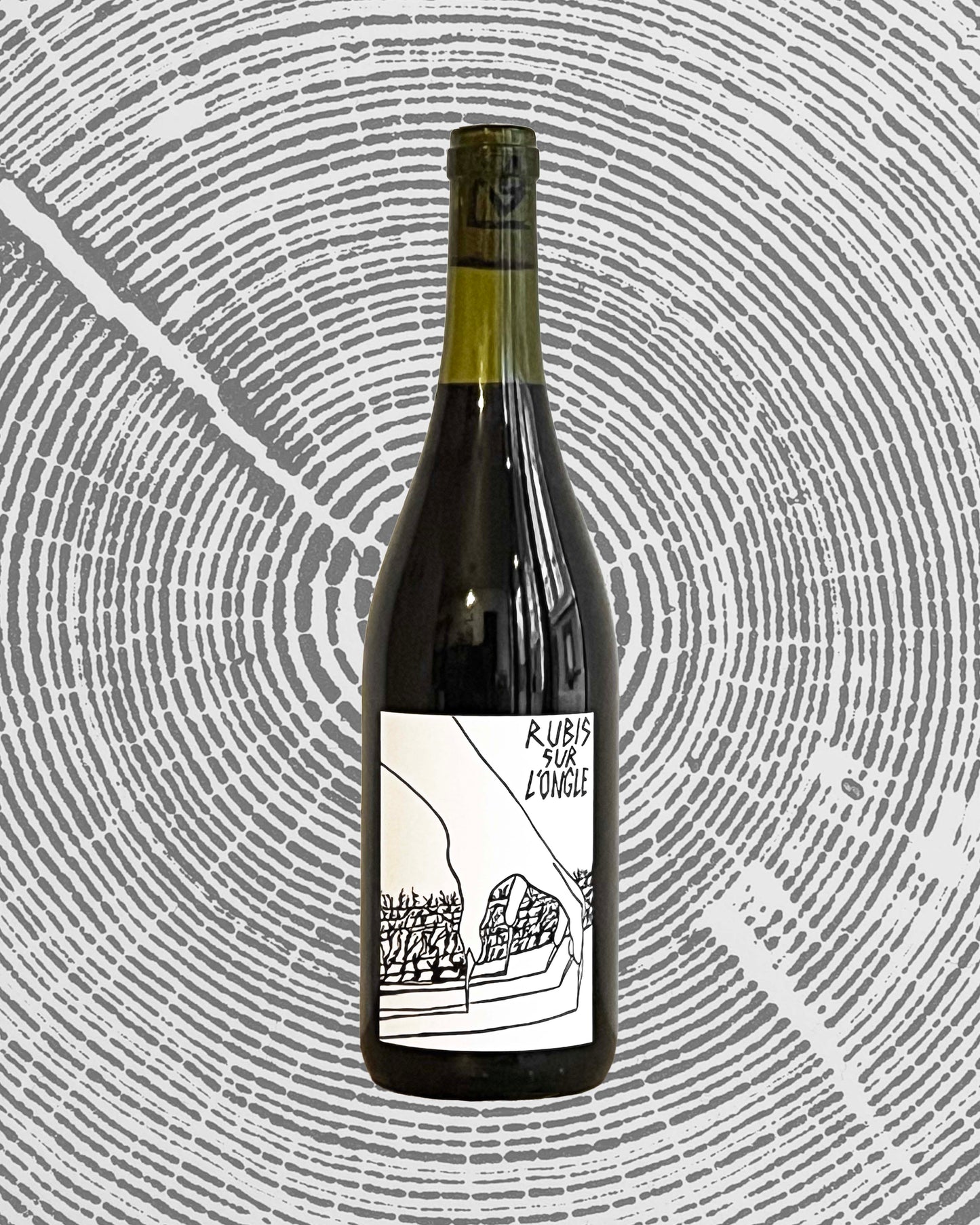 Bouteille de vin rouge de Riu Pintat Cévennes